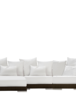 Escuadra Kiin con chaise longue, exterior y tela Sunbrella