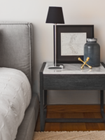 Buró Leteo, cubierta mármol