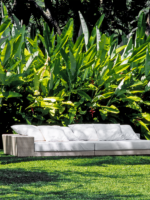 Esquinero Imix, exterior y tela Sunbrella