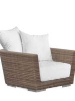 Individual Kiin redondo, exterior y tela Sunbrella