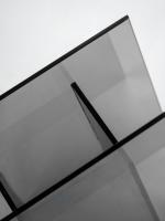 Florero Ennio grande, vidrio azul