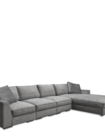 Escuadra Gray modular tela gris especial moda in casa