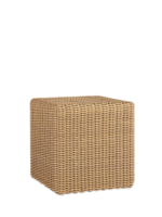 Taburete Cubo tejido