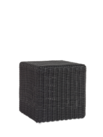 Taburete Cubo tejido