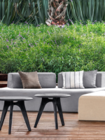 Sofá Cossimo largo + 2 respaldos / Exterior