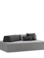 Sofá Cossimo largo + 2 respaldos / Exterior