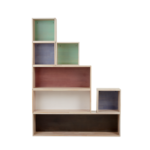 Librero Bacua,  7
  módulos